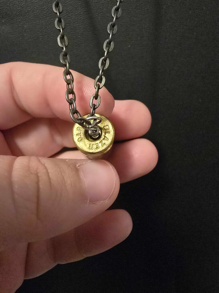 Bullet Casing Necklace-Caramel