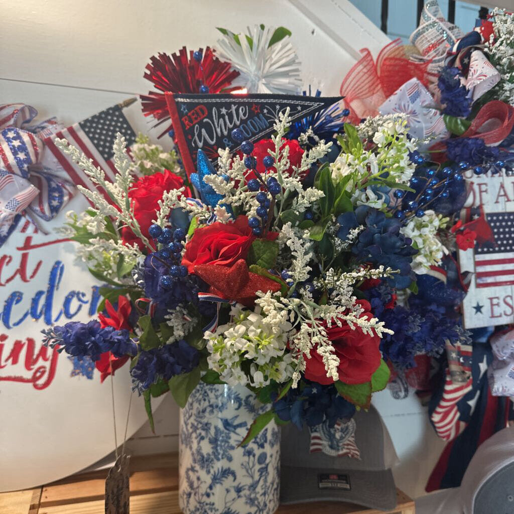 4th of July Flower Arrangement