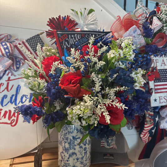 4th of July Flower Arrangement