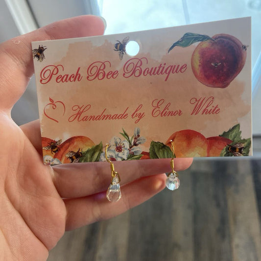 Austrian Crystal w/ 24k hook