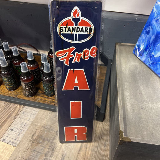 Sign, Metal Standard Oil