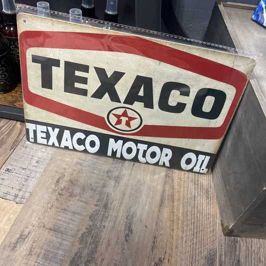 Sign, Metal Texaco 8x12