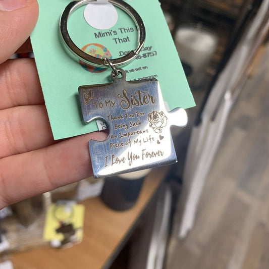 Key Ring, To My Sister