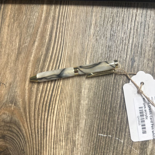 Gold Credit Card Pen