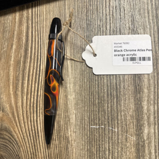 Black Chrome Atlas Pen