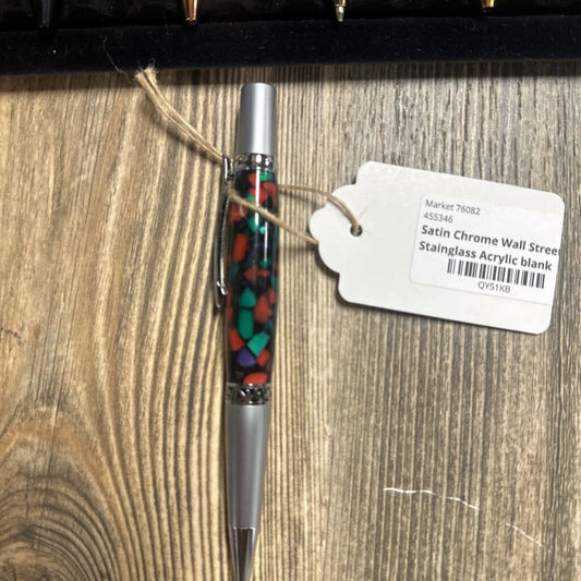 Satin Chrome Wall Street 2 Elegant Pen