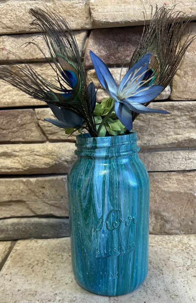 Mason Jar Vase