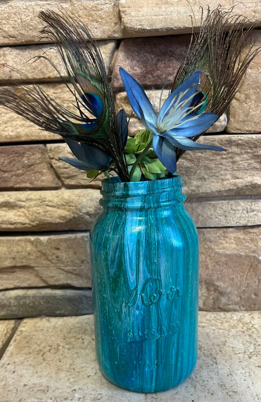 Mason Jar Vase