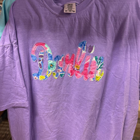 Purple Comfort color raggedy Darlin shirt shirt 3xl