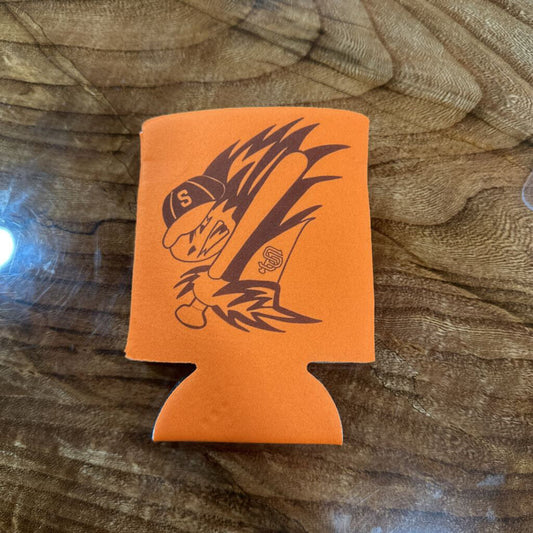Orange Koozies - SP baseball mascot