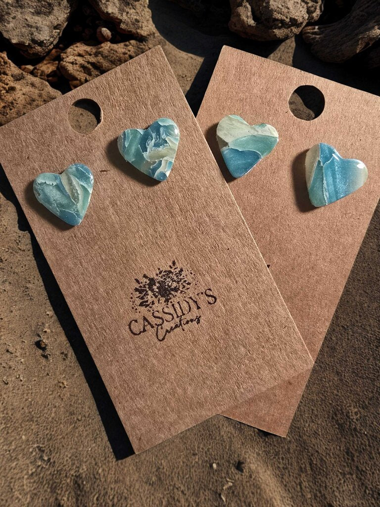 Ocean Mosaic Studs