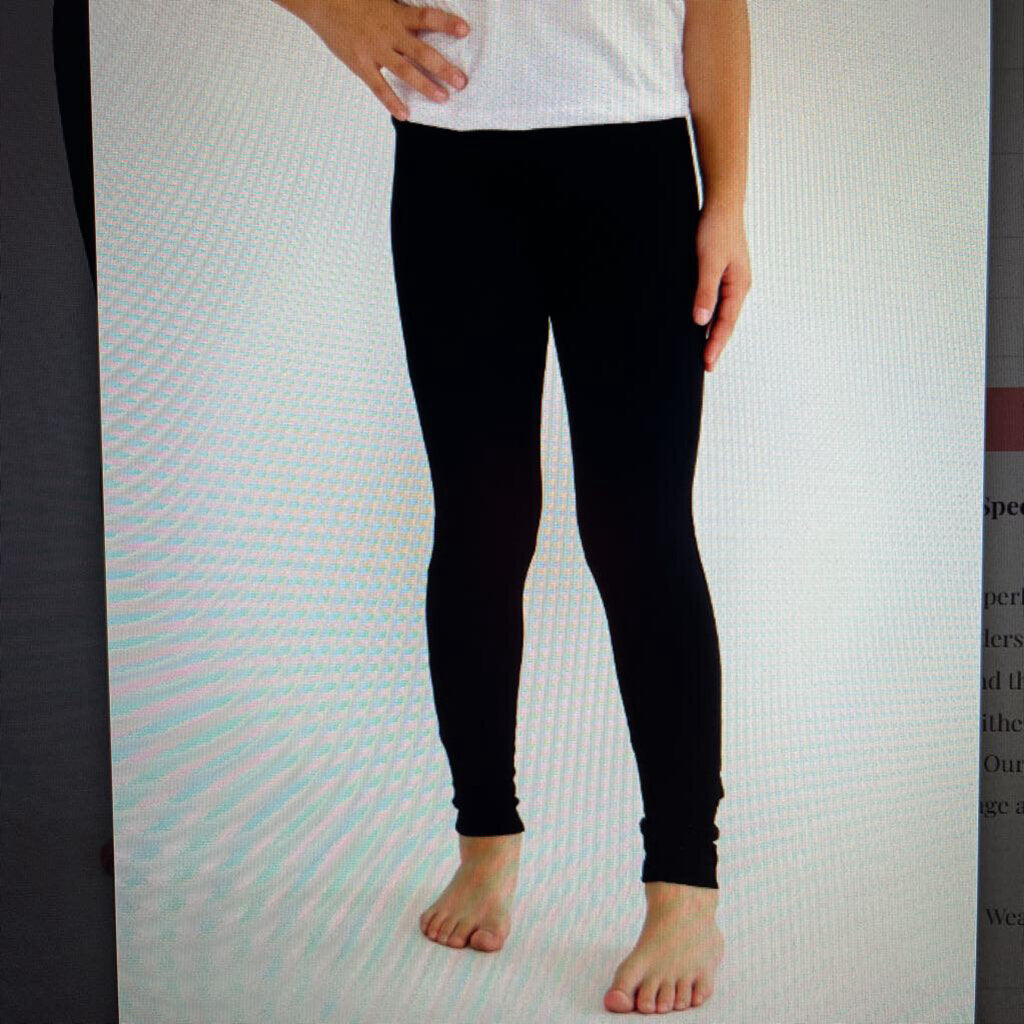 BLACK LEGGINGS-5/6
