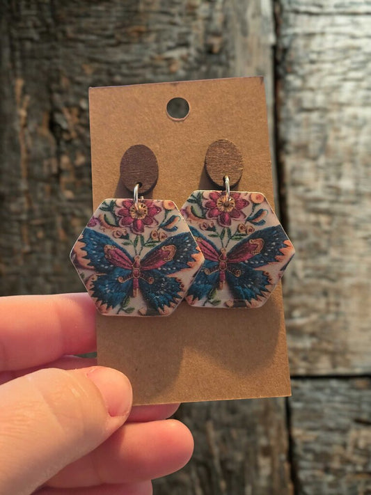 Butterfly Dangle Hex