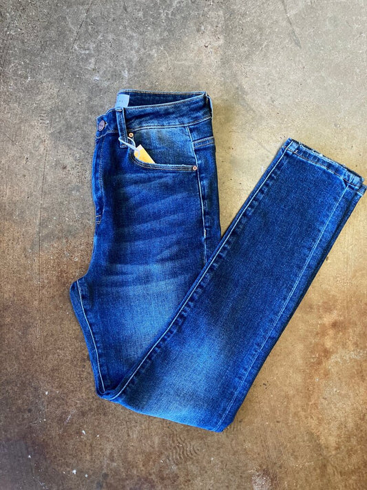 Risen Dark Wash Skinny Jeans 13