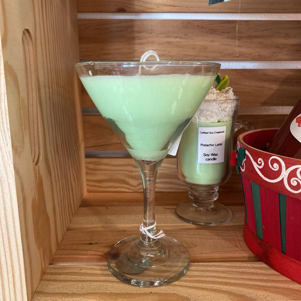 Apple Jack & Peel Martini