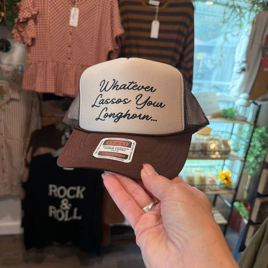 Whatever Lassos Your Longhorn Hat