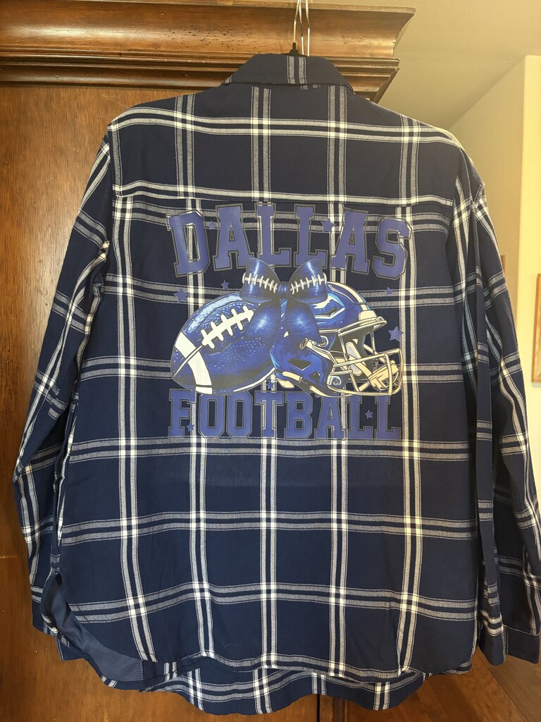 Shirt, Flannel Snaps Dallas