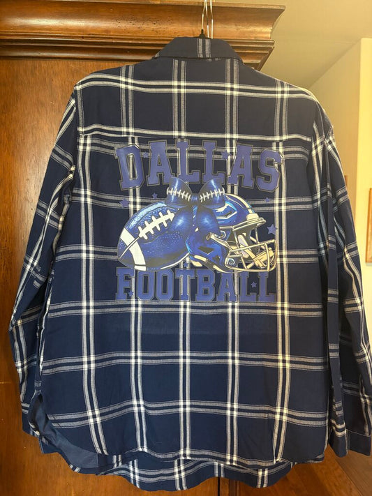 Shirt, Flannel Snaps Dallas