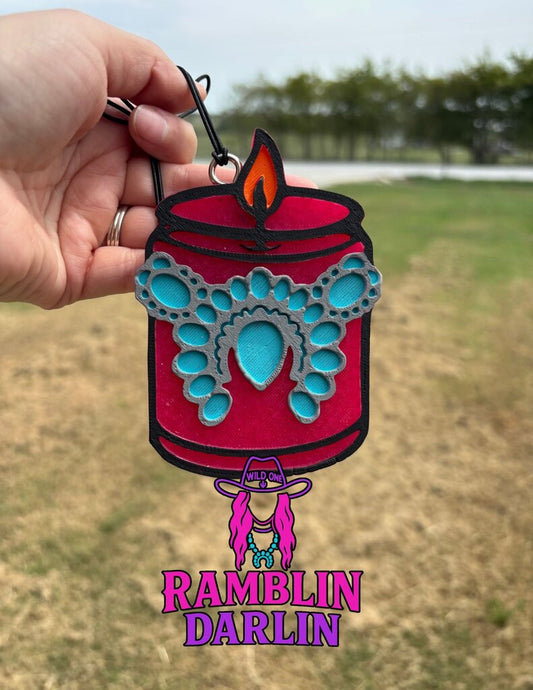 Western Candle Freshie in Bum Bum Scent