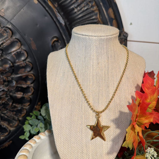 Beaded Star (waterproof) Necklace