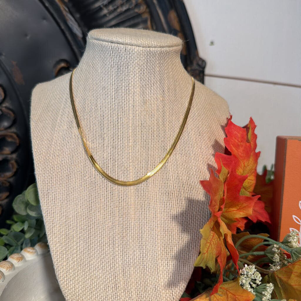 Herringbone Chain Necklace