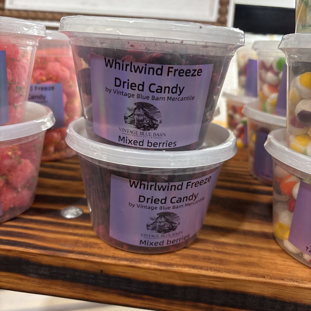 Freeze dried mixed berries