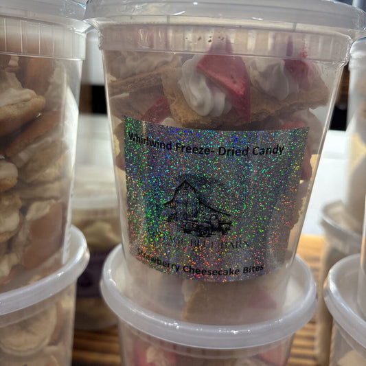 Strawberry cheesecake bites