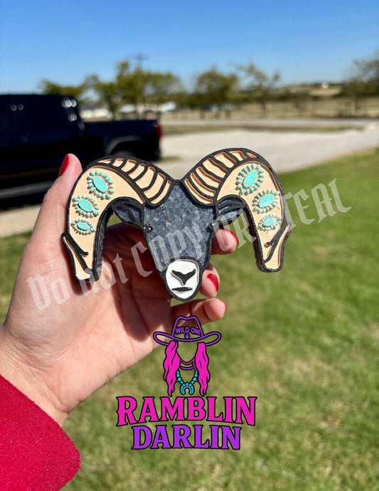 Western Aries Freshie in Leather Scent