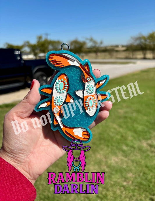 Western Pisces Freshie in Volcano Scent