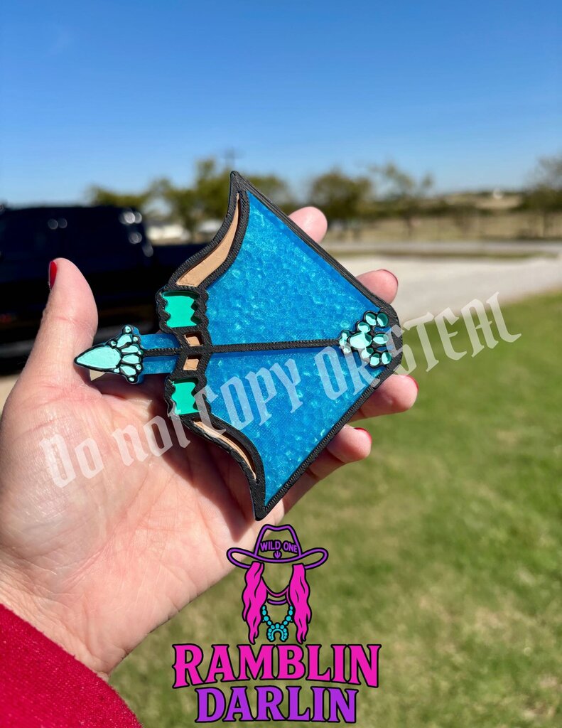 Western Sagittarius Freshie in Leather Scent