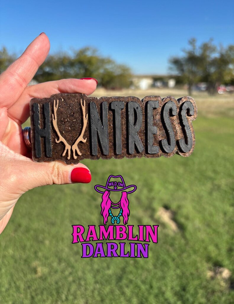 Huntress Freshie in Pecan Pie Scent