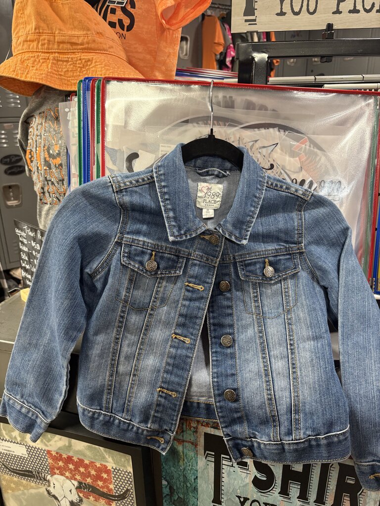 Jacket, Denim "Peace Love Porcupines "