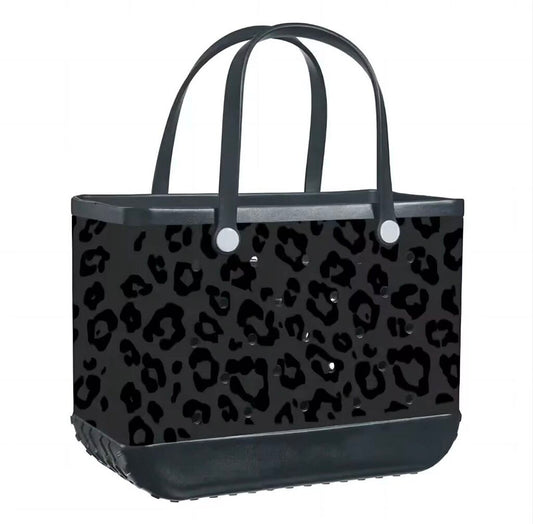 Waterproof Tote- Leopard