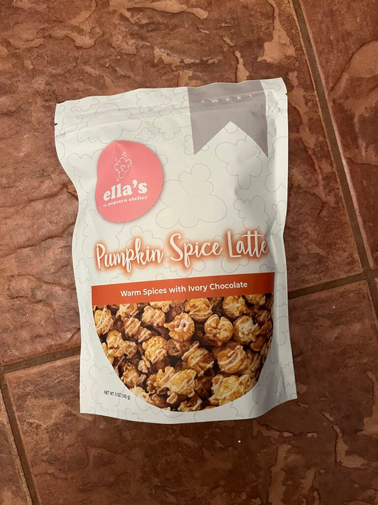 POPCORN-PUMPKIN SPICE LATTE