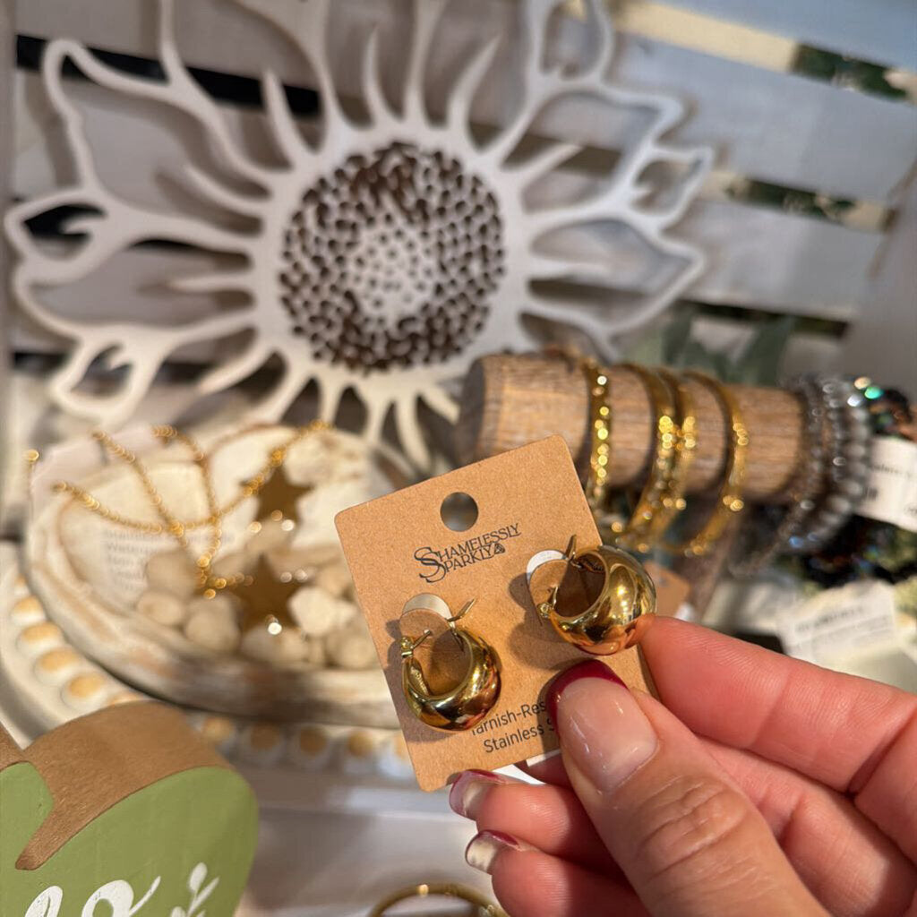 Chunky Hoop (non tarnish)