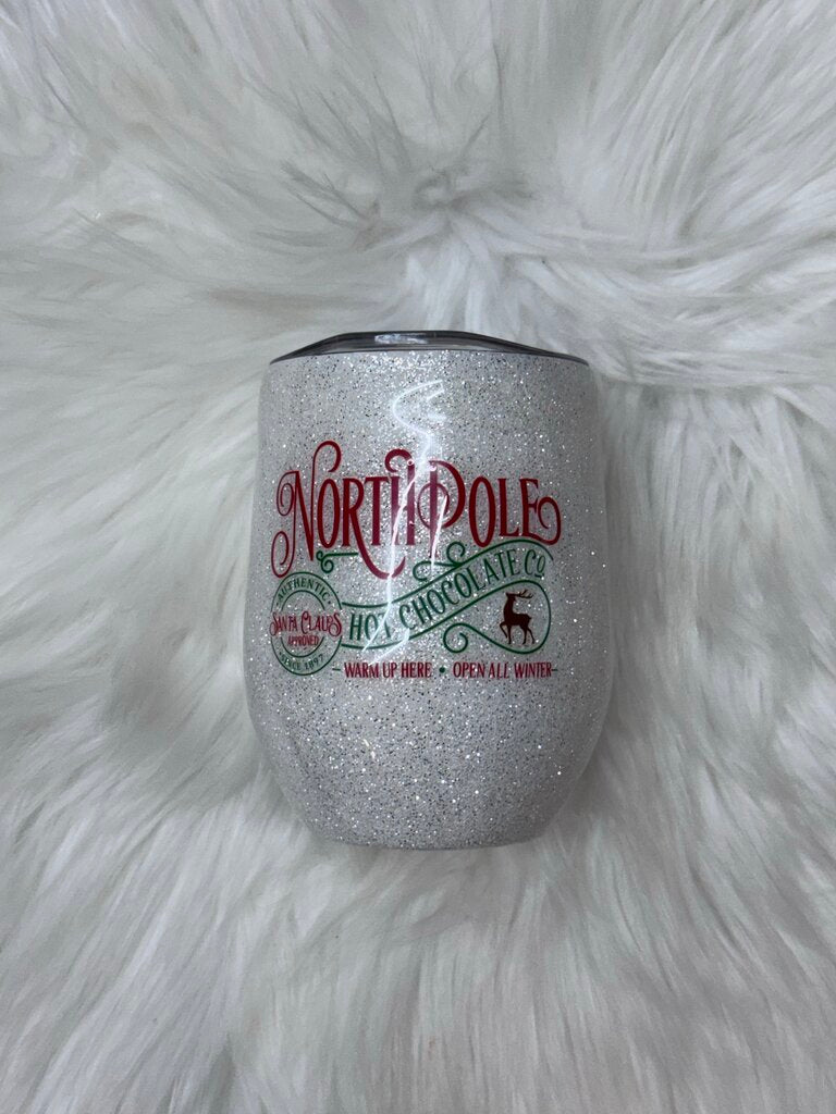 12 OZ WINE TUMBLER HOT CHOCOLATE