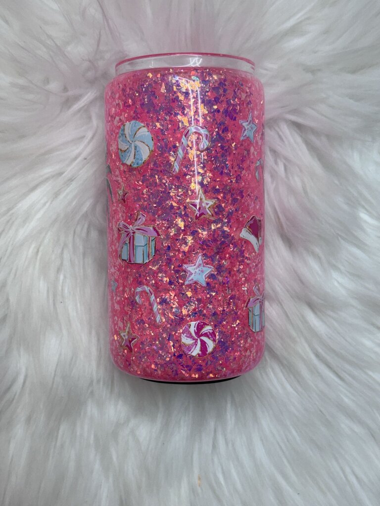 16 OZ SNOWGLOBE SLEIGH ALL DAY