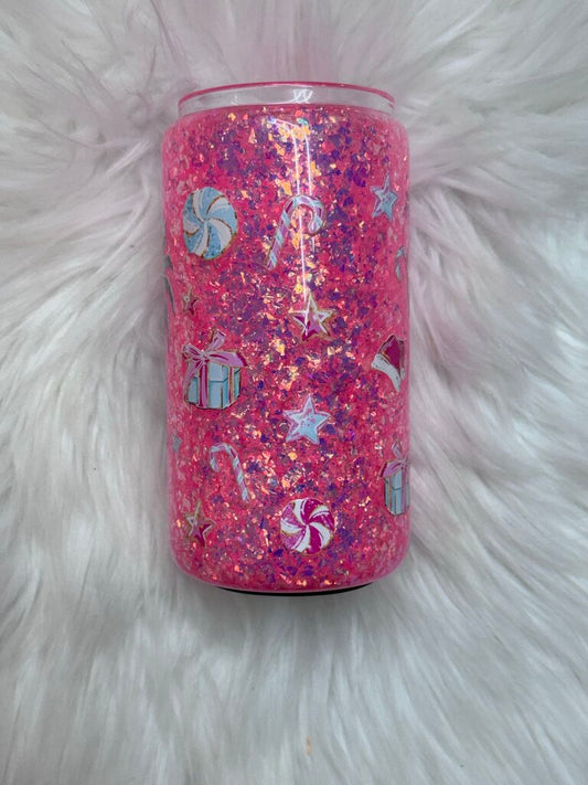 16 OZ SNOWGLOBE SLEIGH ALL DAY