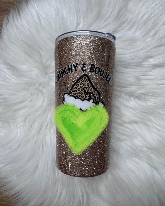 22 OZ TUMBLER BOUJIE MEAN FACE