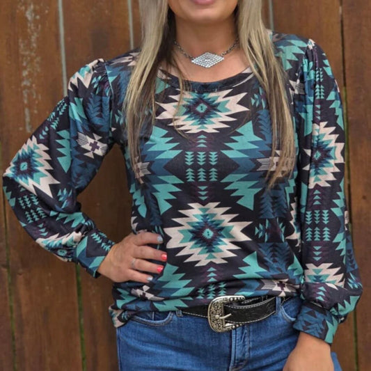 Midnight Mesa Top Medium