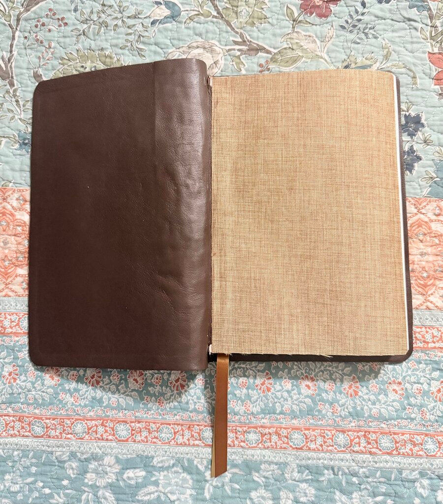 Cape Buffalo/Ostrich Bible Rebind Thomas Nelson Thinline KJV