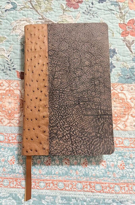 Cape Buffalo/Ostrich Bible Rebind Thomas Nelson Thinline KJV