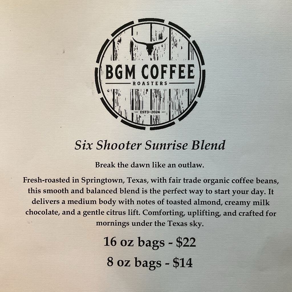 Six Shooter Sunrise - 8 oz Whole