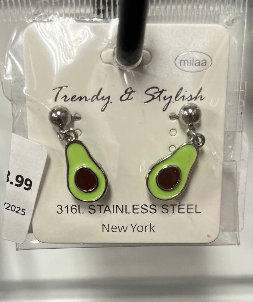 AVOCADO EARRINGS