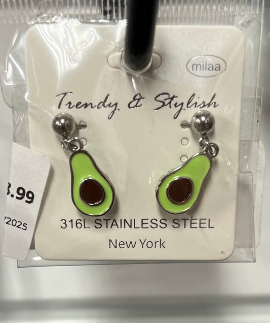 AVOCADO EARRINGS