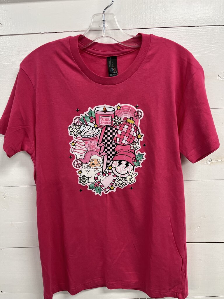 PINK CHRISTMAS TEE