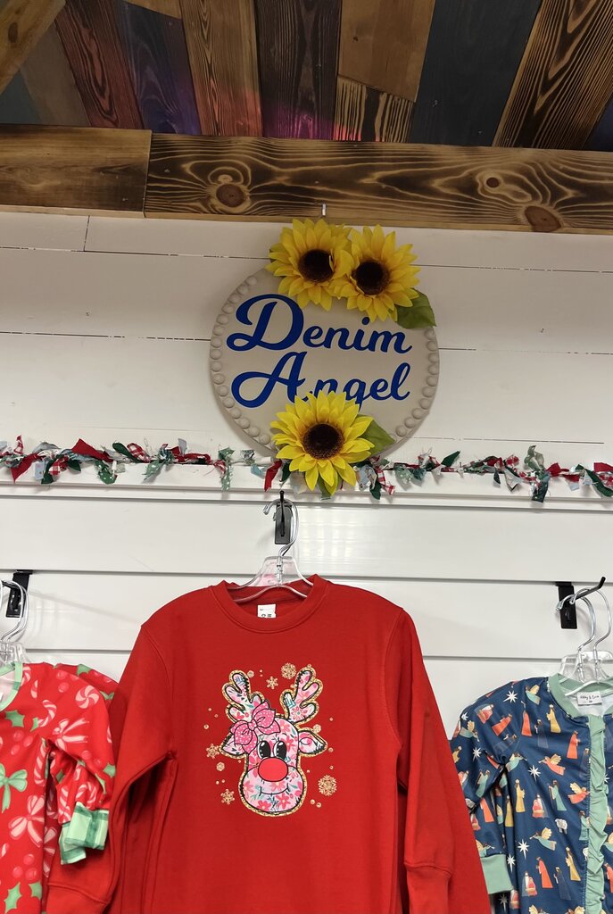 RED REINDEER SWEATSHIRT-4/6