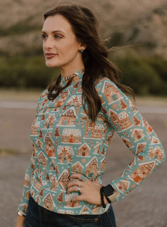 Wrangler's Wonderland Mesh Top