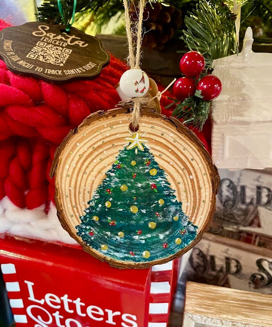 Wood Slice Ornament