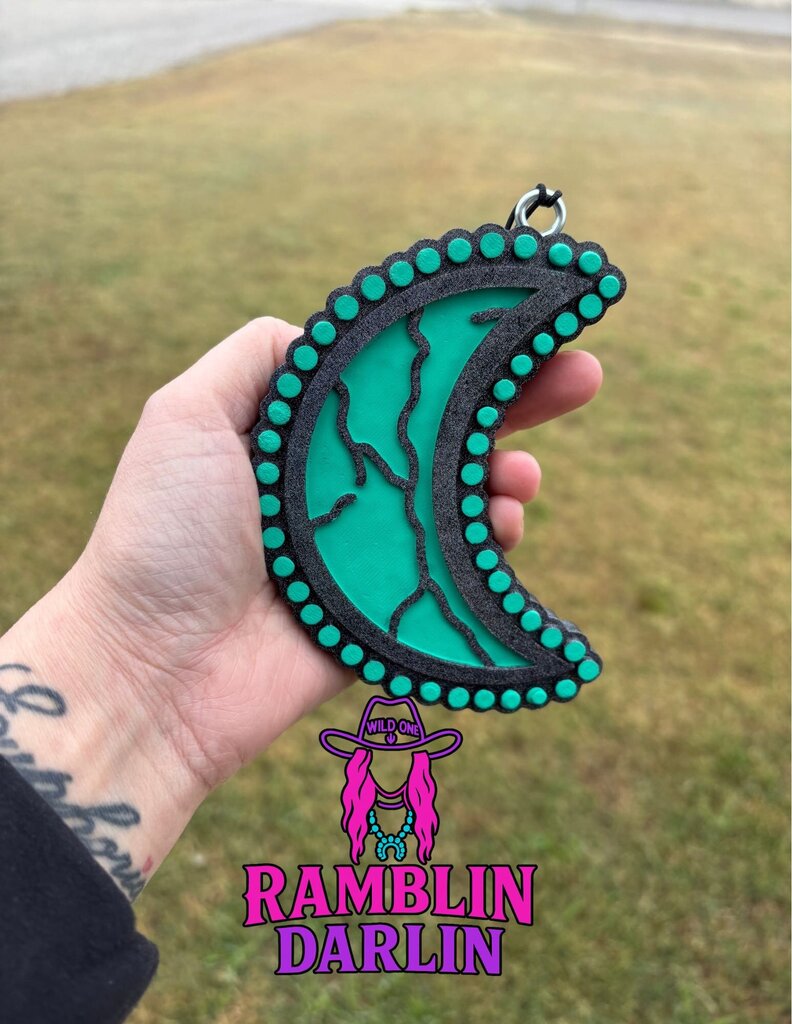 Turquoise Moon Freshie in Volcano Scent